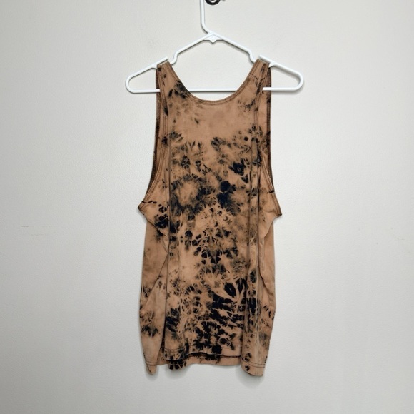 Vintage Bleached Tie Dye Tank Top - Picture 2 of 4